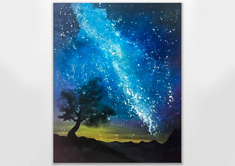 The Milky Way for the First Time Painting Classes Washington DC